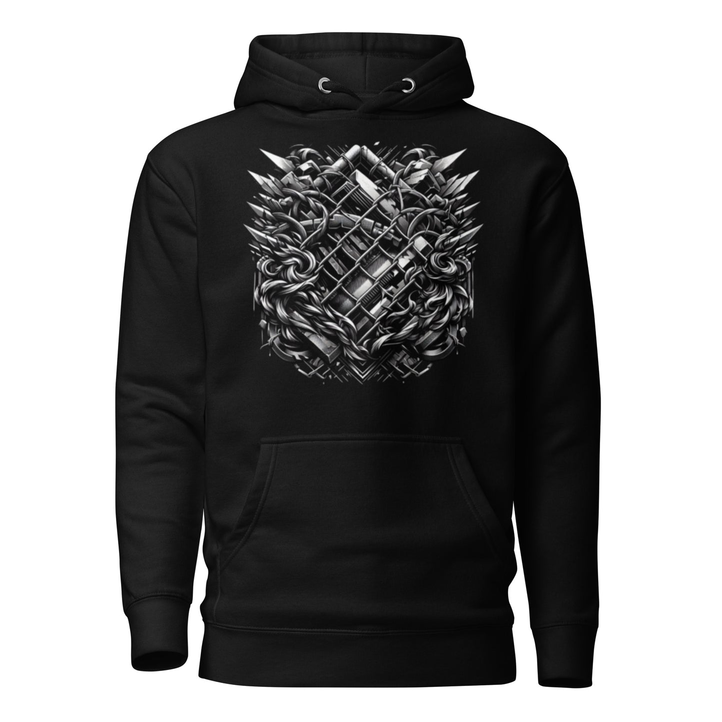 Unisex Meta Forge Graphic Hoodie