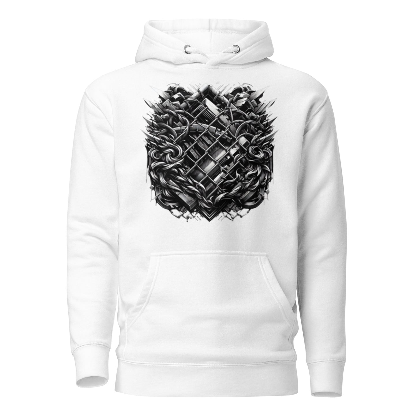 Unisex Meta Forge Graphic Hoodie