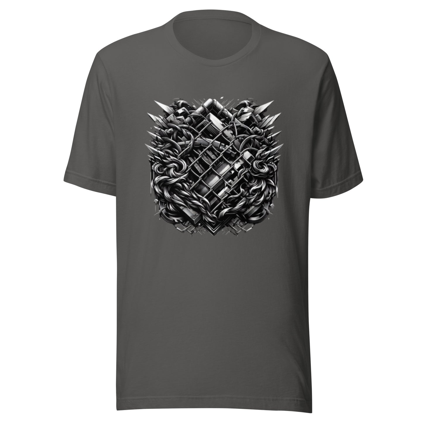 Men's/Unisex Meta Forge Graphic Crew Tee