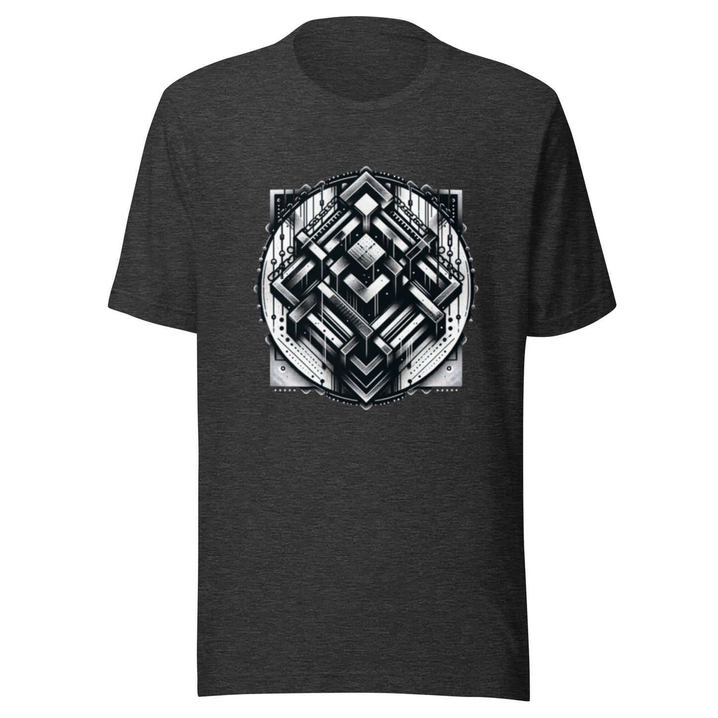 Men's/Unisex SquHelix Graphic Crew Tee