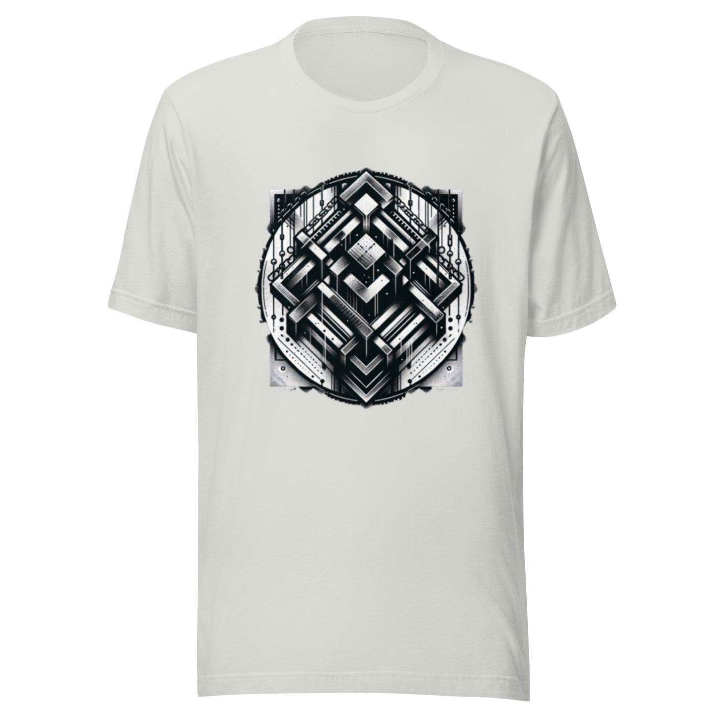 Men's/Unisex SquHelix Graphic Crew Tee