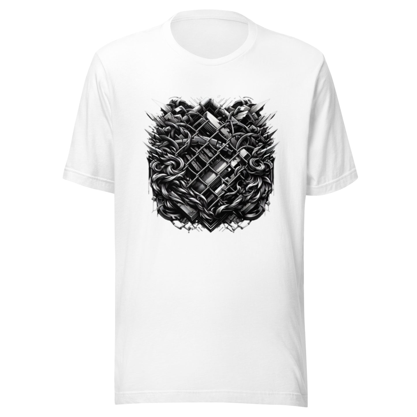 Men's/Unisex Meta Forge Graphic Crew Tee