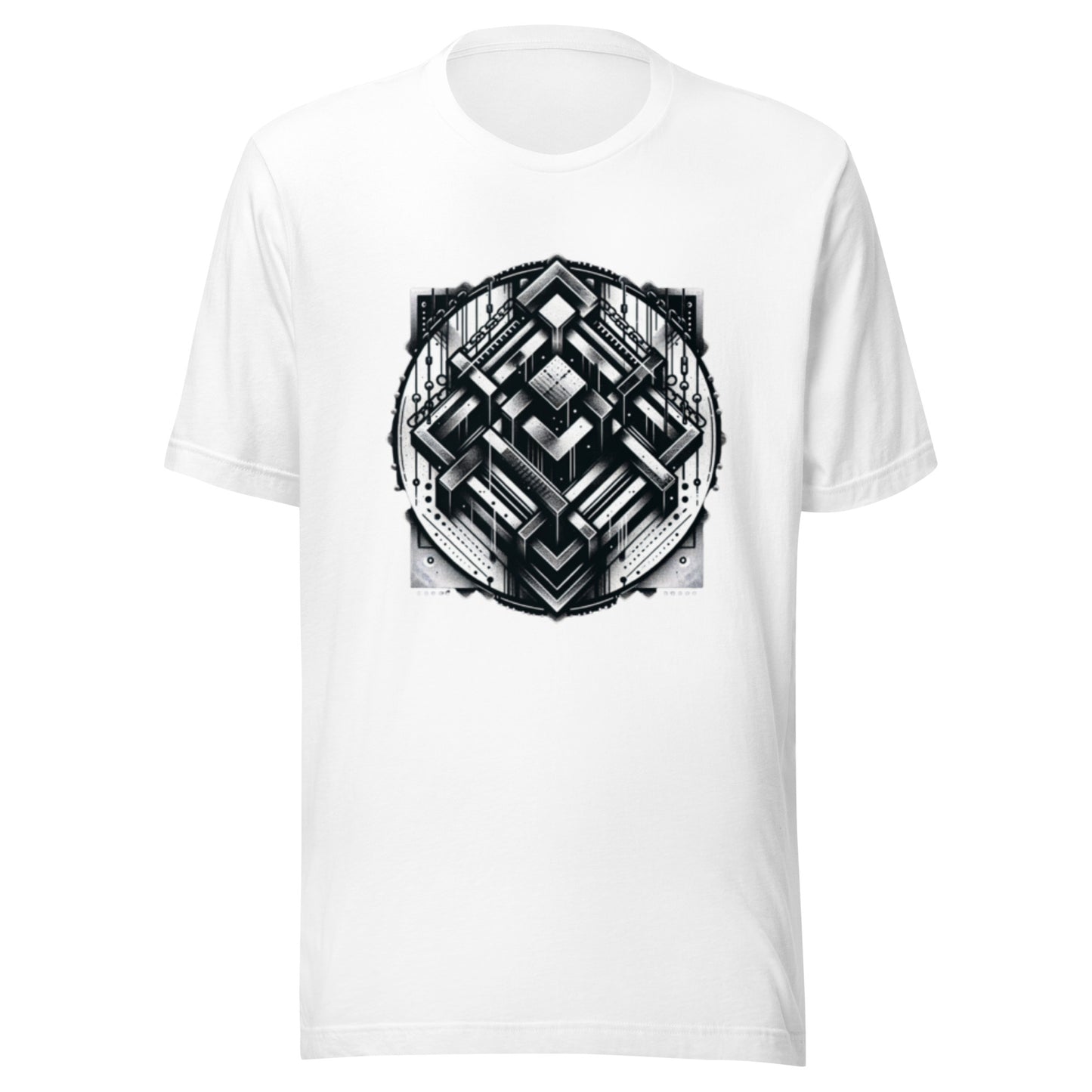 Men's/Unisex SquHelix Graphic Crew Tee