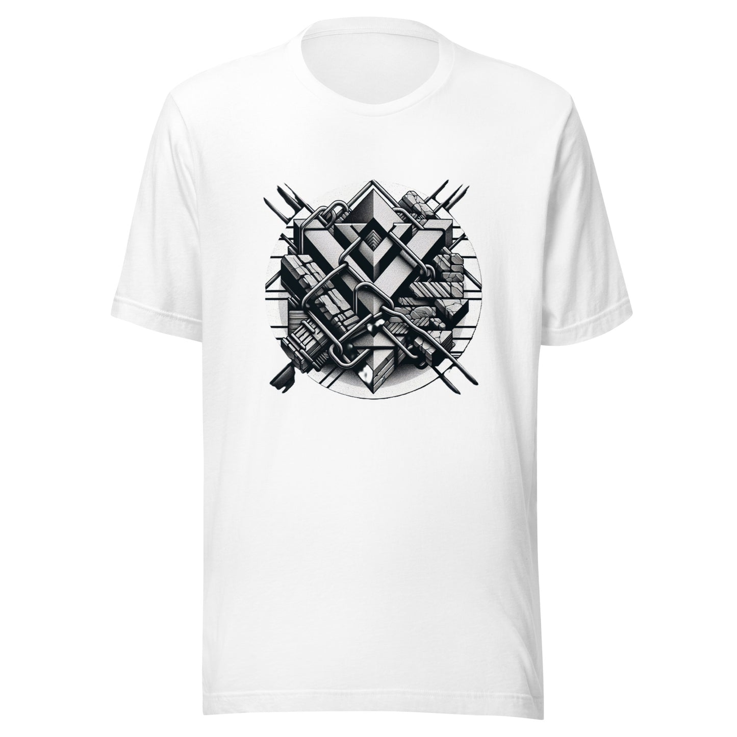 Men's/Unisex Vortex Graphic Crew Tee