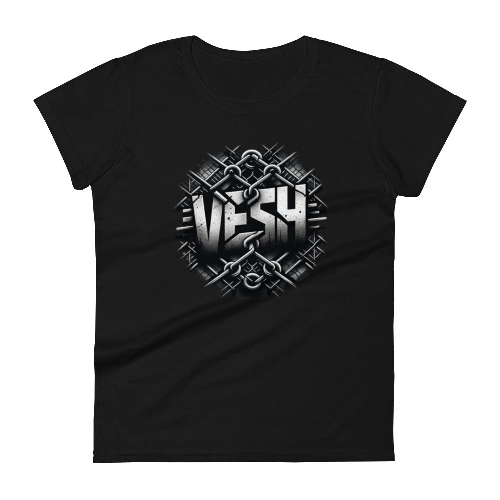 Women's Chain Weave VESH Graphic Crew Tee