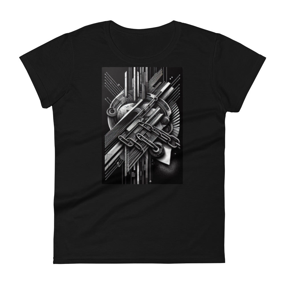 Women's Gridlock Graphic Crew Tee