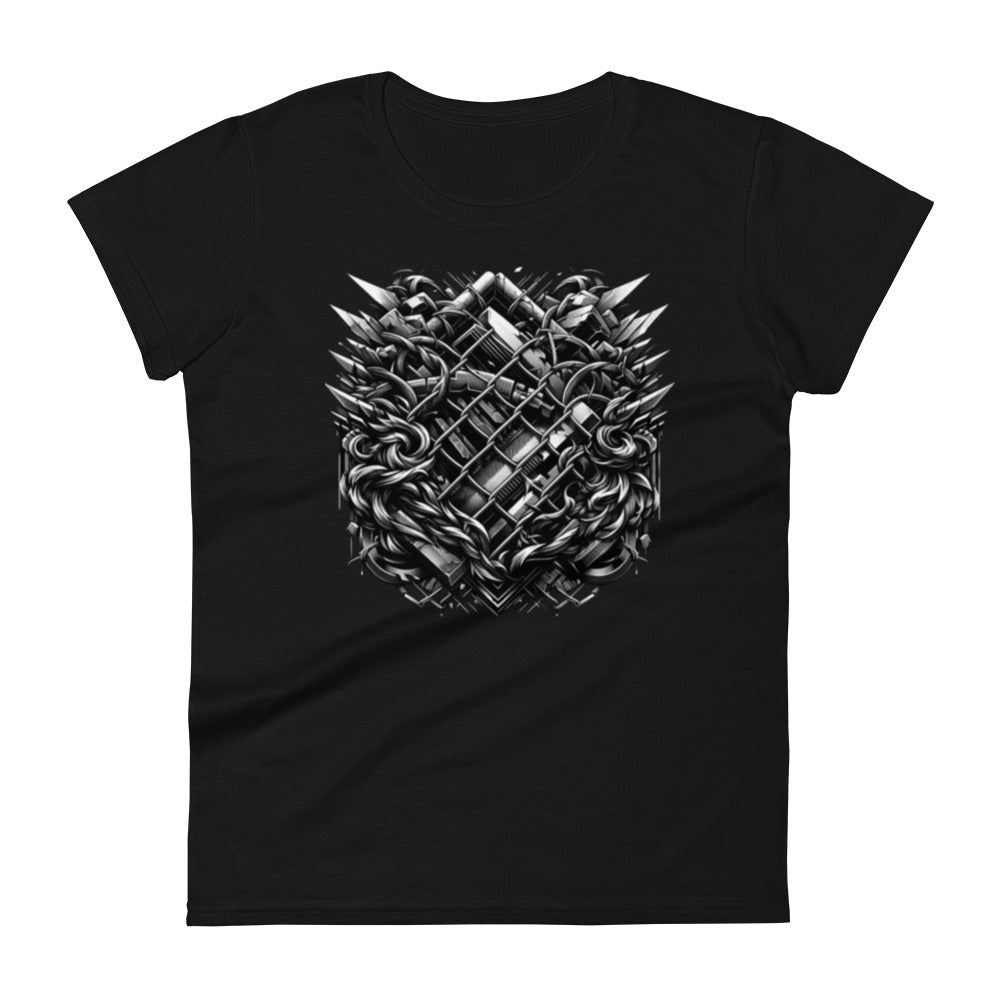 Women's Meta Forge Graphic Relaxed Crew Tee