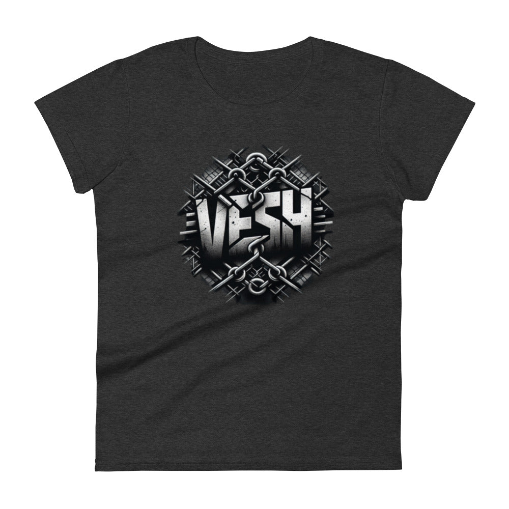 Women's Chain Weave VESH Graphic Crew Tee