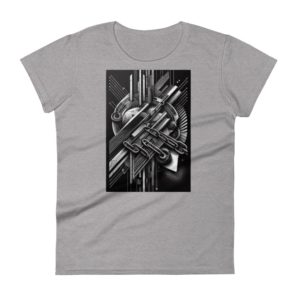 Women's Gridlock Graphic Crew Tee