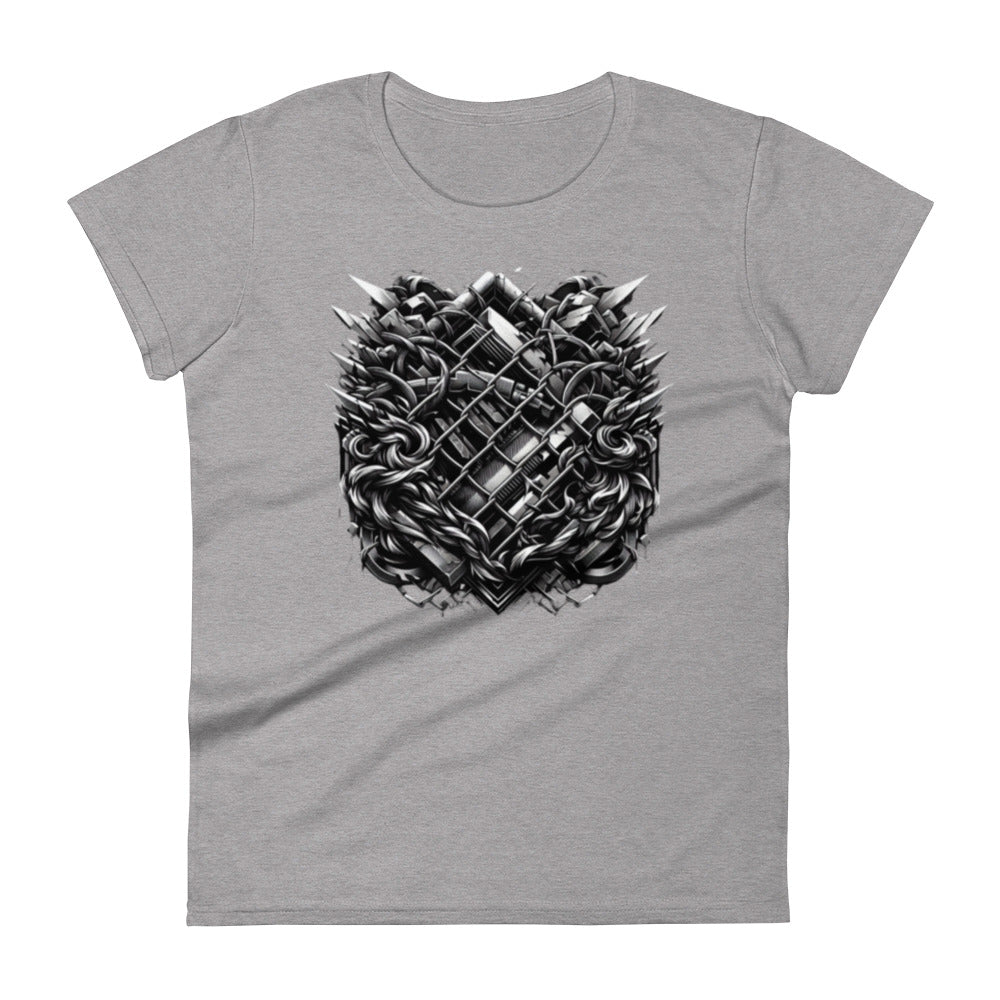 Women's Meta Forge Graphic Relaxed Crew Tee