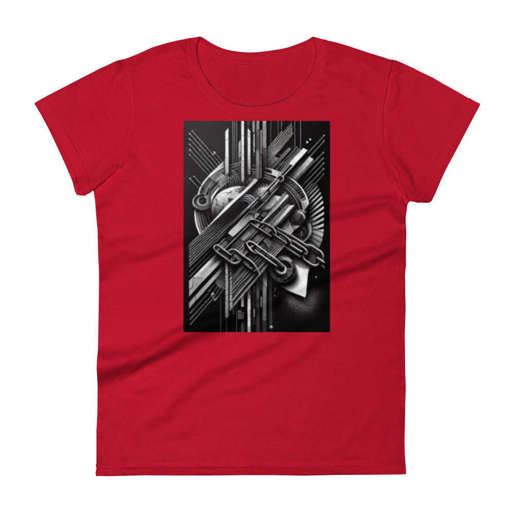 Women's Gridlock Graphic Crew Tee