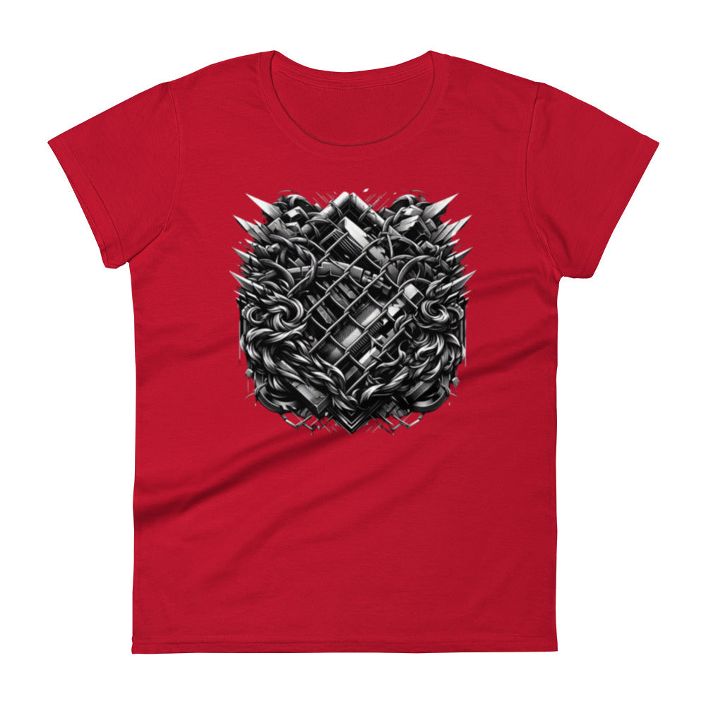 Women's Meta Forge Graphic Relaxed Crew Tee