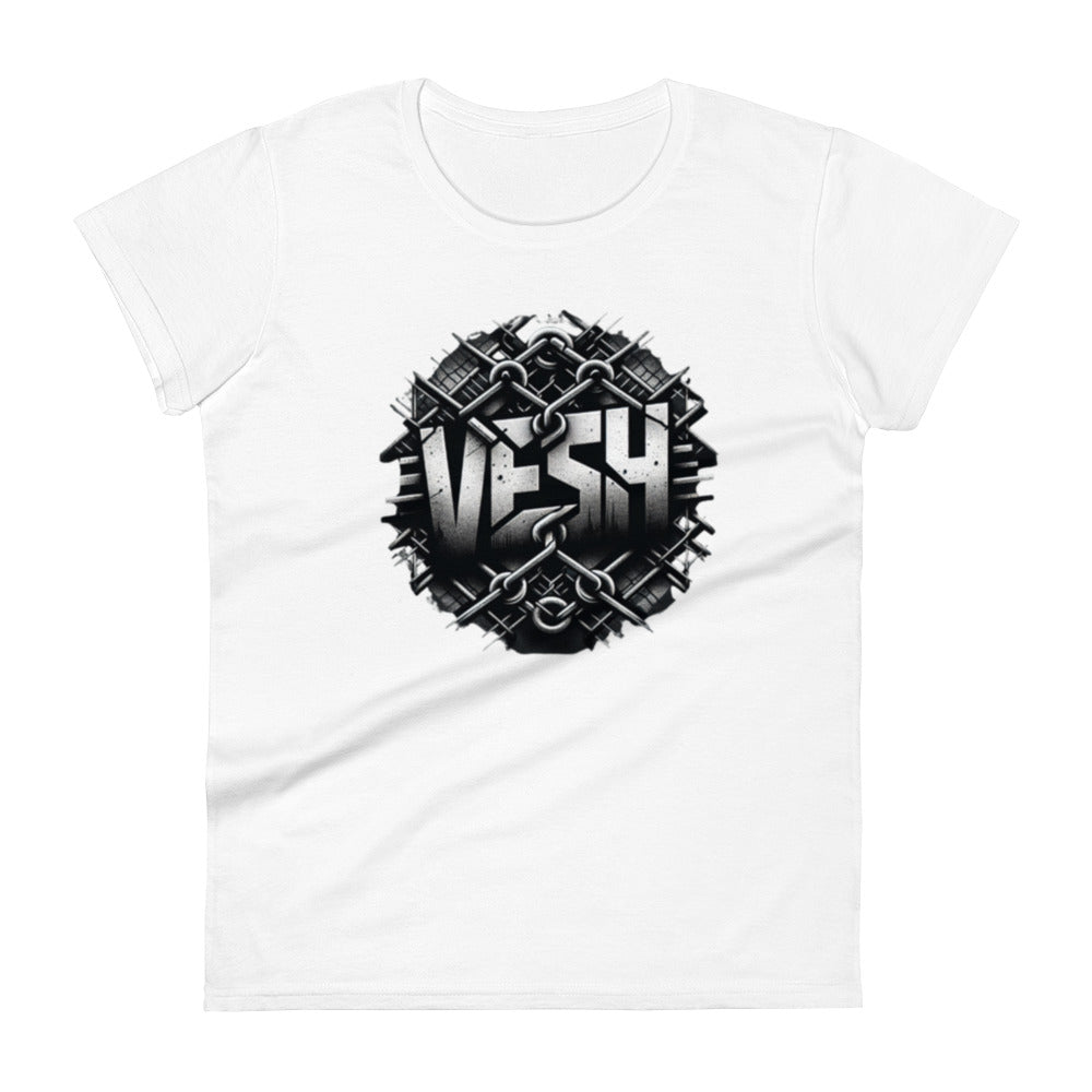 Women's Chain Weave VESH Graphic Crew Tee