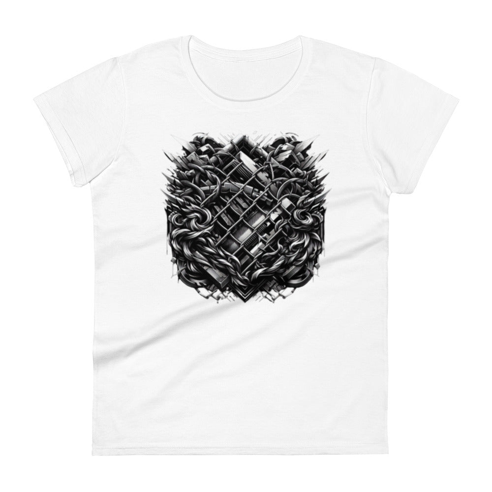 Women's Meta Forge Graphic Relaxed Crew Tee